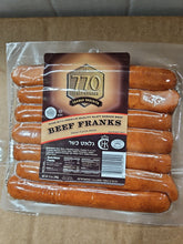 770 Glatt Kosher Beef Franks | 12/12oz retail packs from My Kosher Meat - Strictly Kosher, Ideal for Everyday Consumers